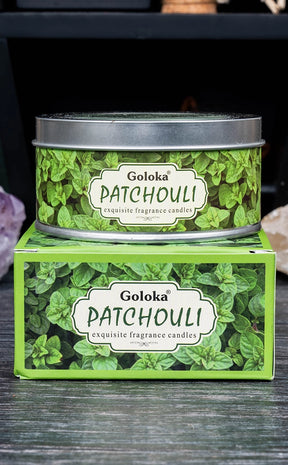 Aromatherapy Travel Tin Candle | Patchouli