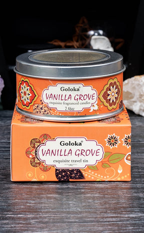 Aromatherapy Travel Tin Candle | Vanilla