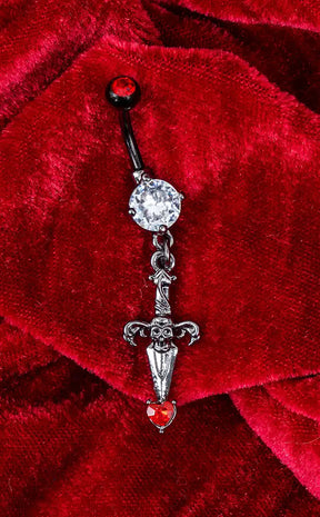 Athame Belly Ring