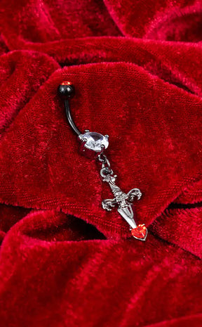 Athame Belly Ring