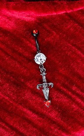 Athame Belly Ring