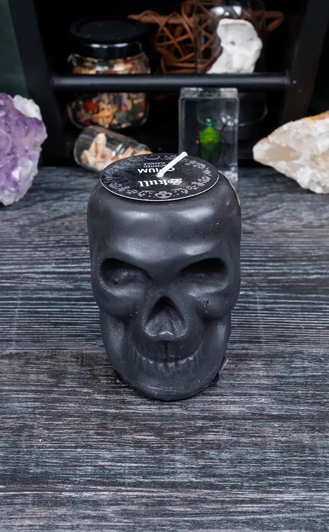 Black Skull Candle | Opium