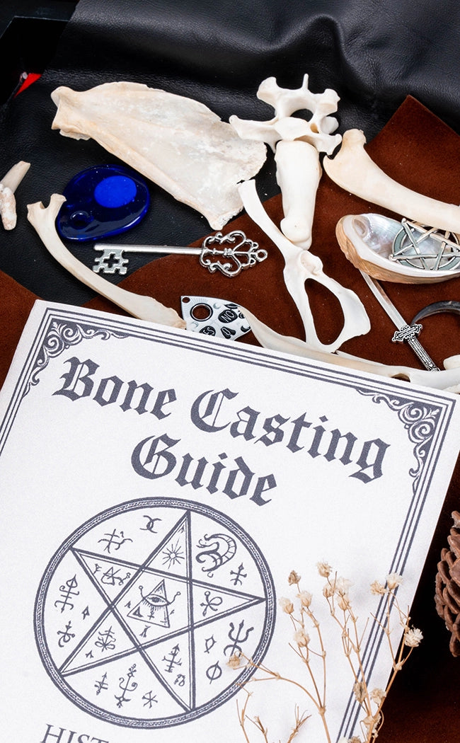 Bone Casting Set with Guide | Deluxe 25 Piece Set & Hide Casting Mat