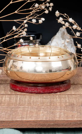 Brass Charcoal Resin Burner