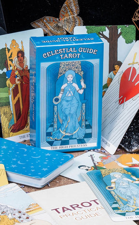 Celestial Guide Tarot Deck with Guidebook