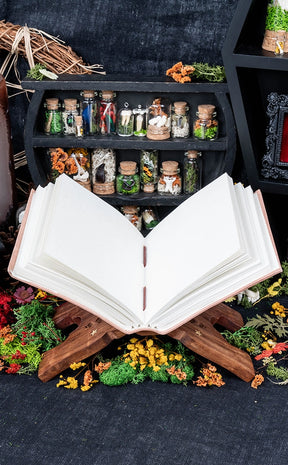 Celestial Wooden Book Stand