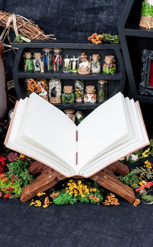 Celestial Wooden Book Stand