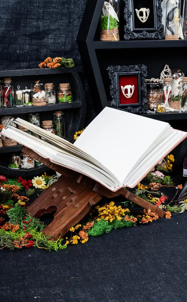 Celestial Wooden Book Stand