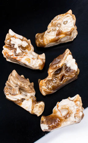 Chocolate Calcite Crystal Dragon Head-Crystals-Tragic Beautiful