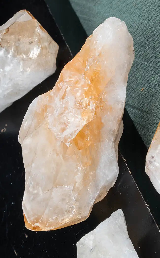 Citrine Raw Crystal Points
