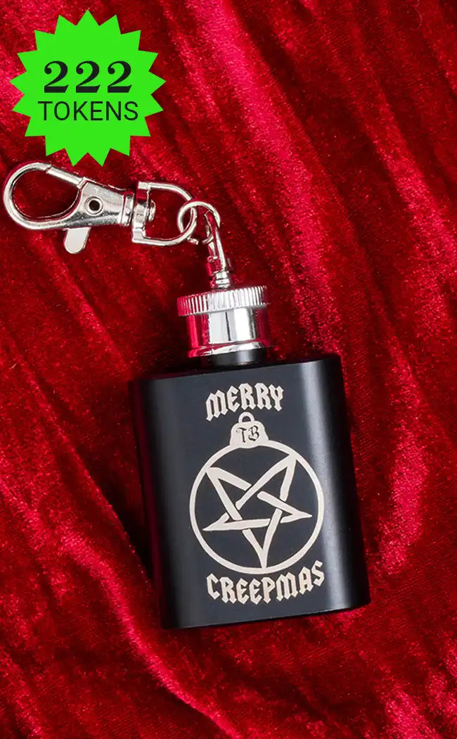 Creepy Christmas Mini Flask | Reward Gift