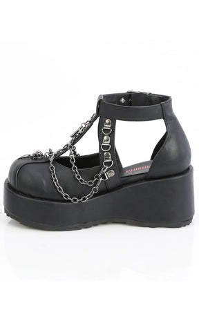 CUBBY-28 Platform Cage Chained Shoes