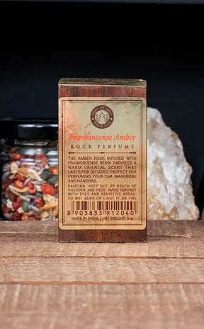 Frankincense in Cutwork Rosewood Perfume Box