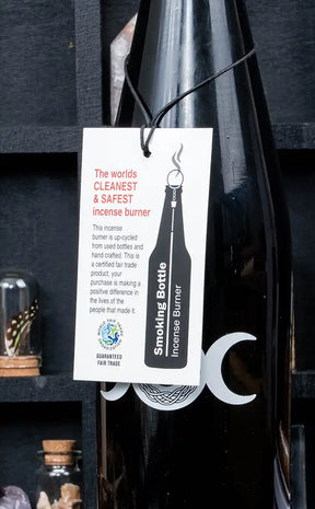 Glass Smoking Bottle Incense Burner