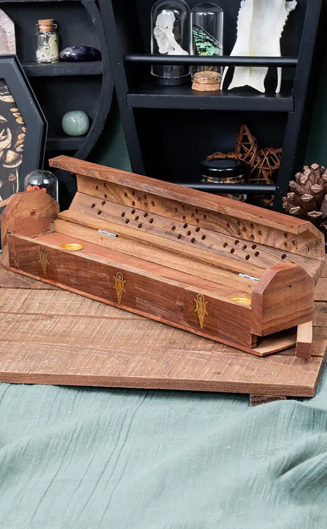 Goddess | Wooden Incense Box