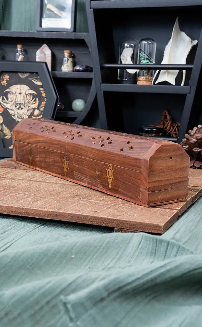 Goddess | Wooden Incense Box