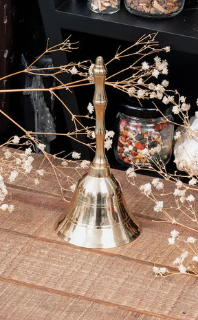 Gold Brass Altar Bell