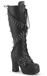 GOTHIKA-108 Post Apocalyptic Bullet Boots