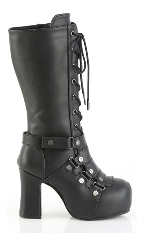 GOTHIKA-152 Dark Steampunk Boots
