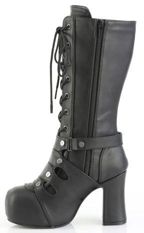 GOTHIKA-152 Dark Steampunk Boots