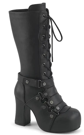 GOTHIKA-152 Dark Steampunk Boots