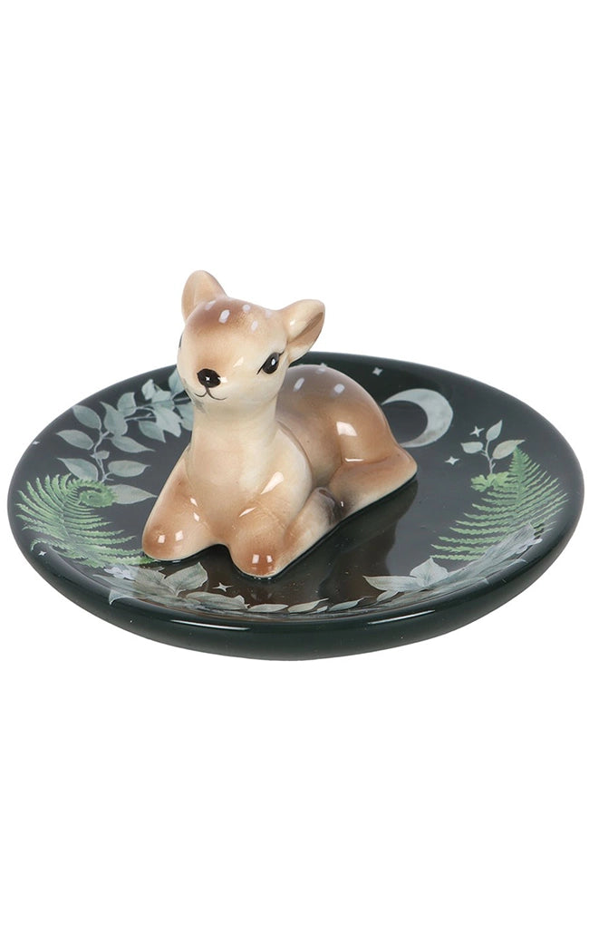 Green Fawn Trinket Dish