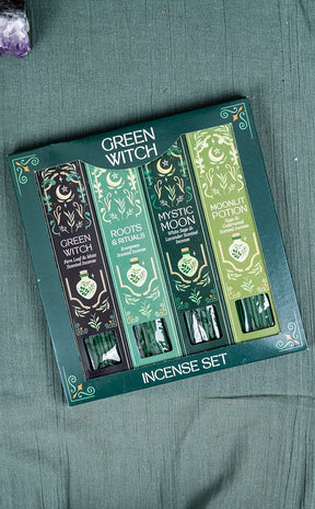 Green Witch Incense Stick Gift Set