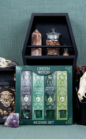 Green Witch Incense Stick Gift Set
