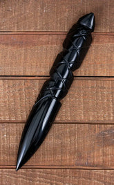 Hand Crafted Obsidian Athame