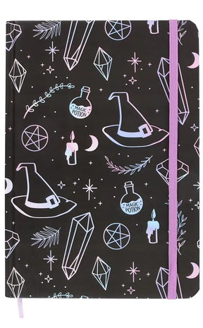 Holographic Crystal Witch Journal