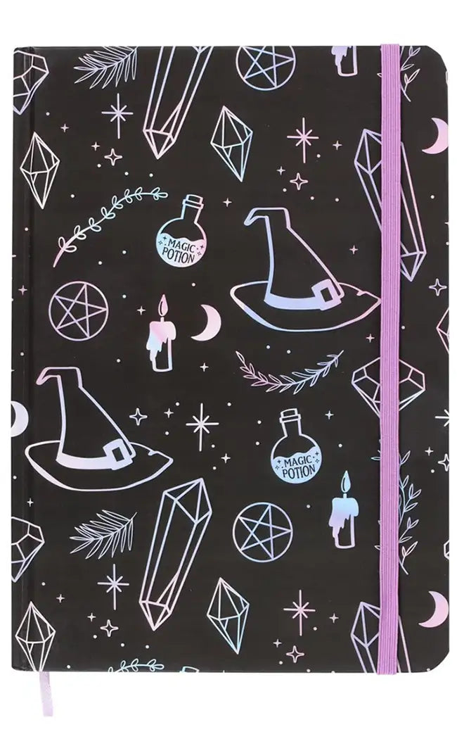 Holographic Crystal Witch Journal