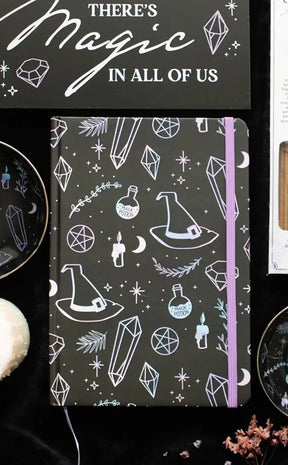 Holographic Crystal Witch Journal