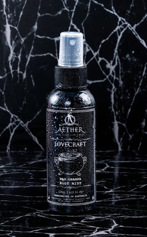Aether Lovecraft Nag Champa Body Mist Gothic Gifts Afterpay