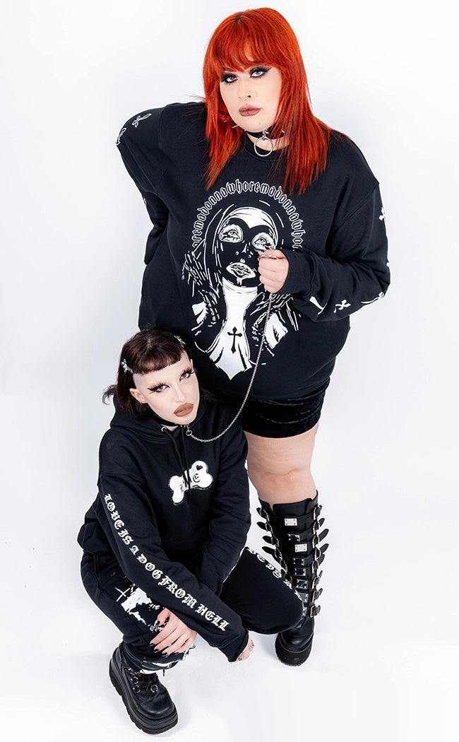 Madonna Long Sleeve Sweatshirt Plus Size