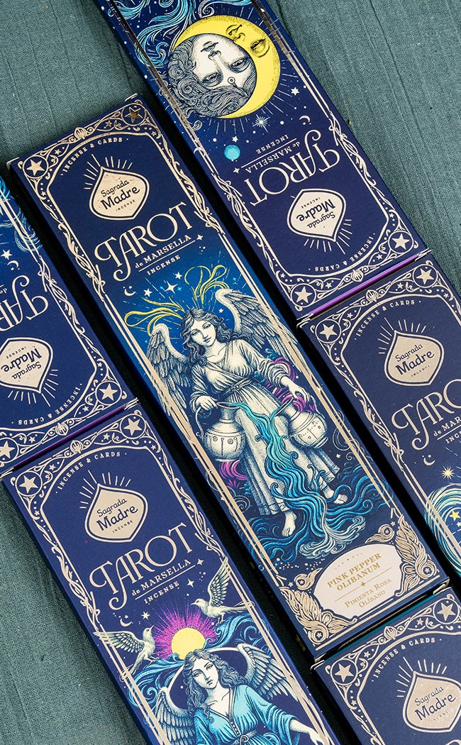 Marselle Tarot Incense Sticks | Pink Pepper & Frankincense