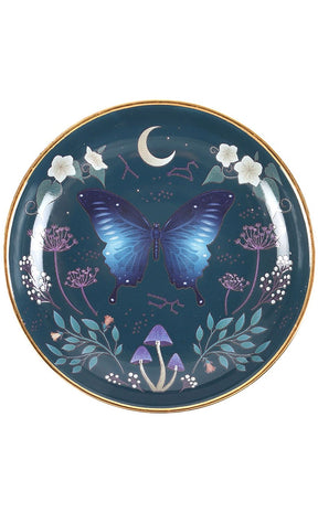 Midnight Moth Trinket Dish