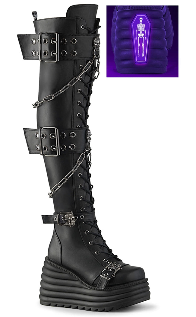 Cute goth boots clearance