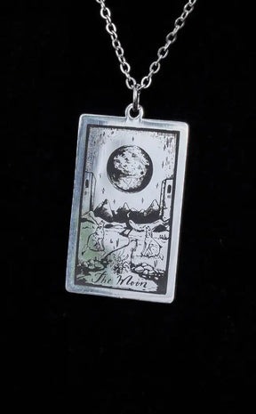 Nocturne Arcana | The Moon Tarot Necklace