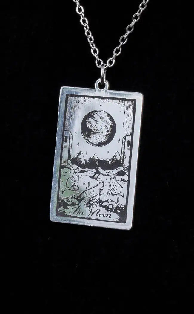 Nocturne Arcana | The Moon Tarot Necklace