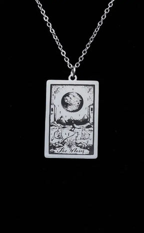 Nocturne Arcana | The Moon Tarot Necklace