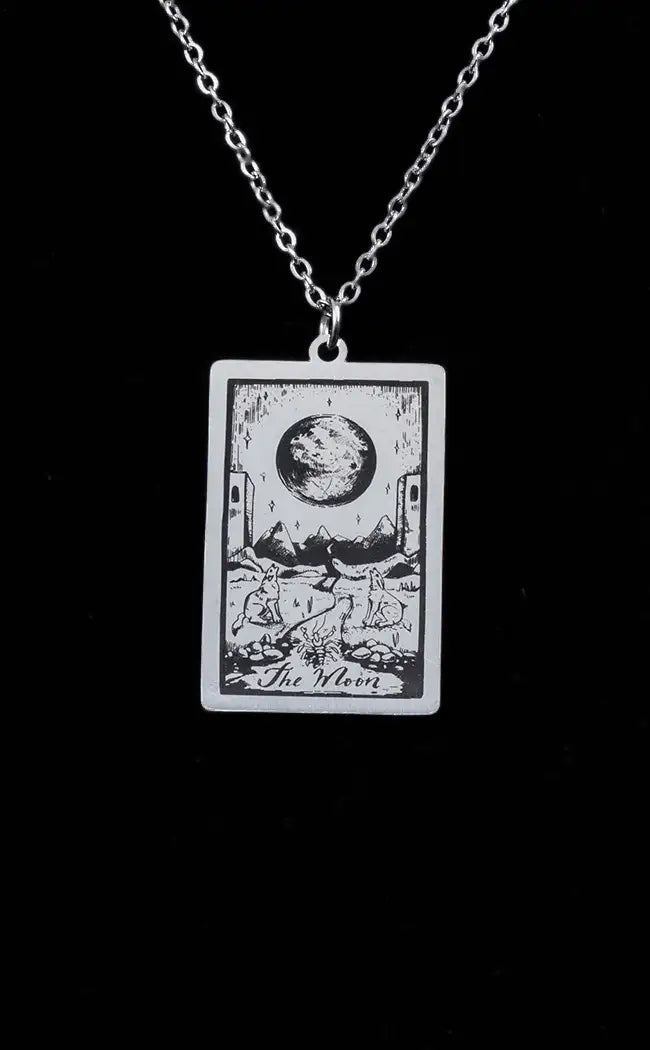 Nocturne Arcana | The Moon Tarot Necklace