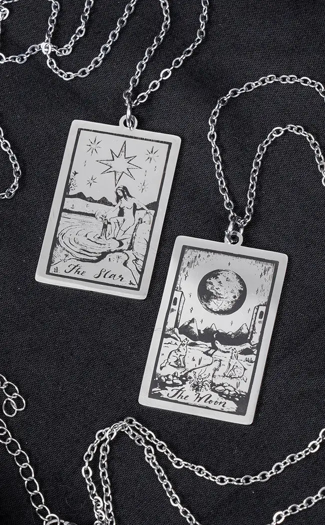 Nocturne Arcana | The Moon Tarot Necklace
