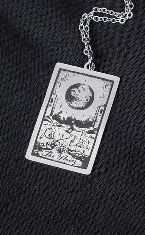 Nocturne Arcana | The Moon Tarot Necklace