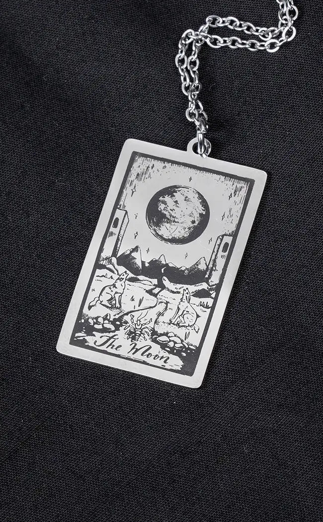 Nocturne Arcana | The Moon Tarot Necklace