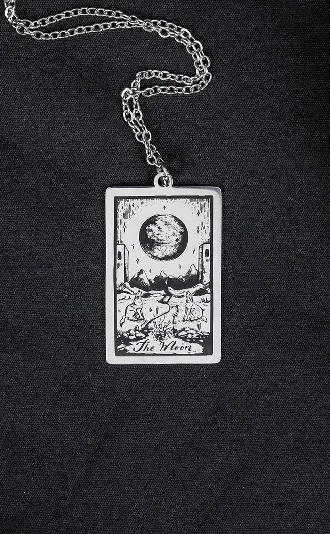 Nocturne Arcana | The Moon Tarot Necklace