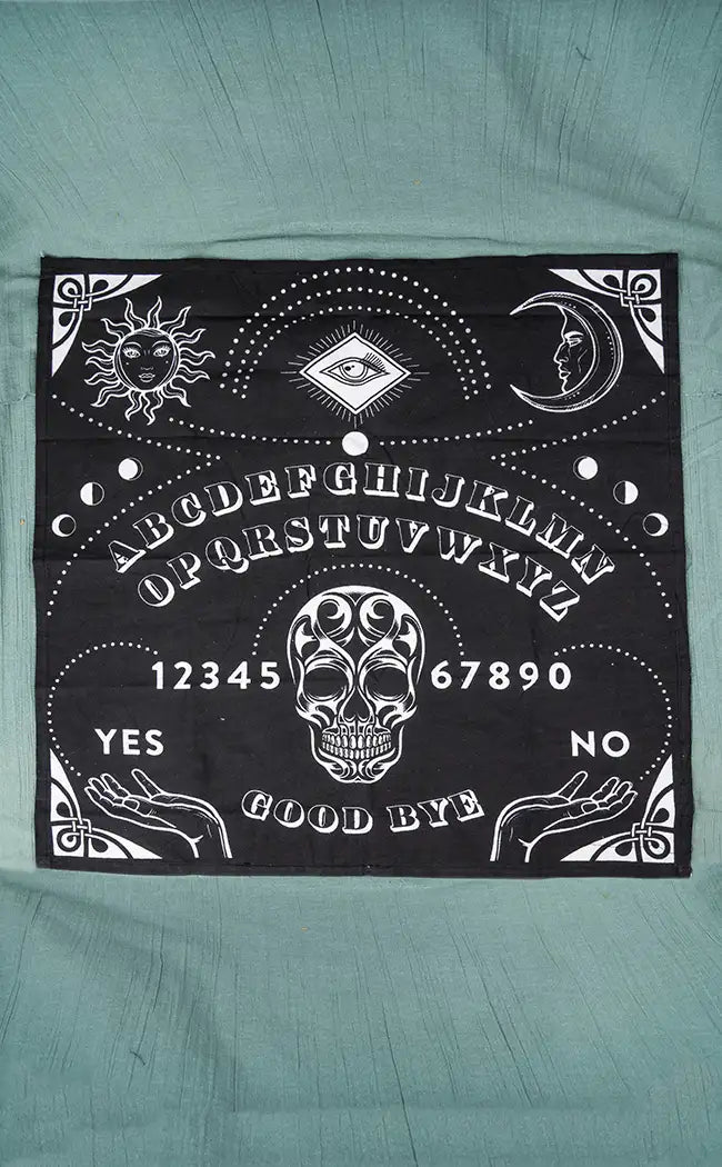 Ouija with Planchette Altar Cloth