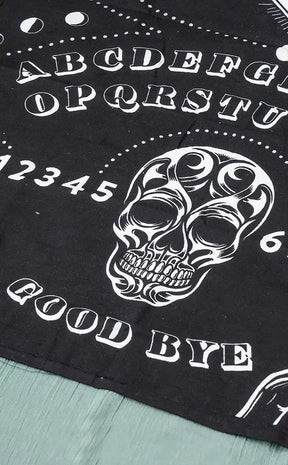 Ouija with Planchette Altar Cloth