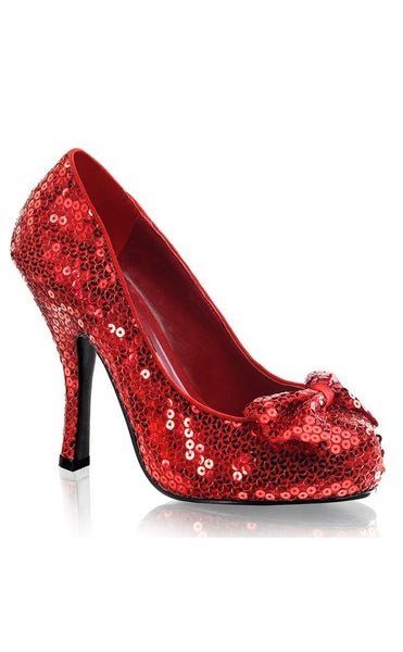 OZ-06 Red Sequins Heels