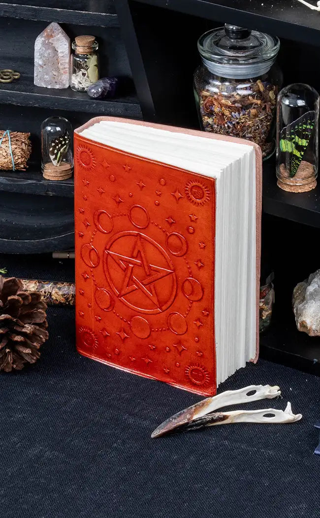 Pentagram Handmade Leather Journal