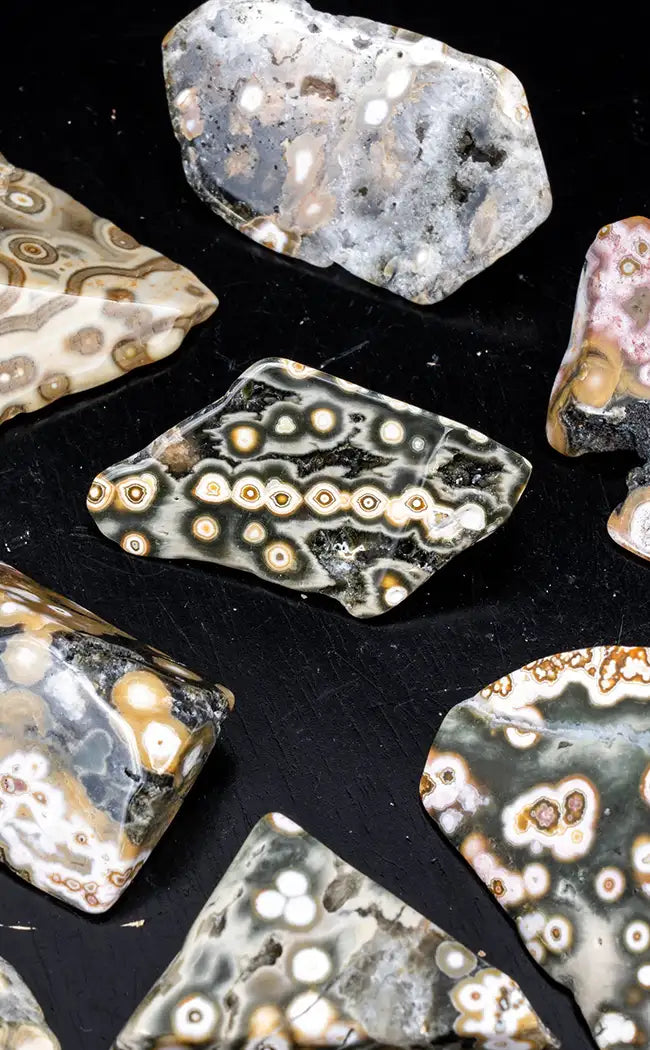 Polished Pieces 8th Vein Ocean Jasper